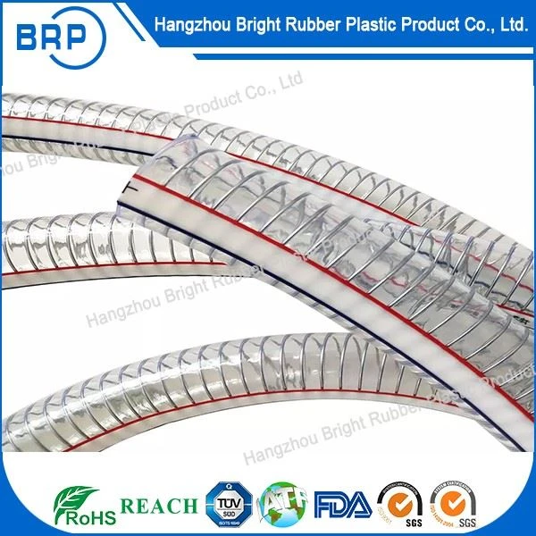 Extrusion Plastic Tube PVC Steel Wire Hose