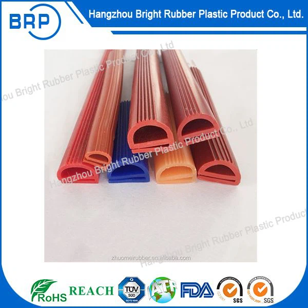 silicone rubber E shape sealing strip 3